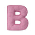 Corduroy Soft Hugging Letter Sofa Pillow