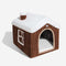 Gingerbread Snow House Pet Tent Detachable Large Dog House