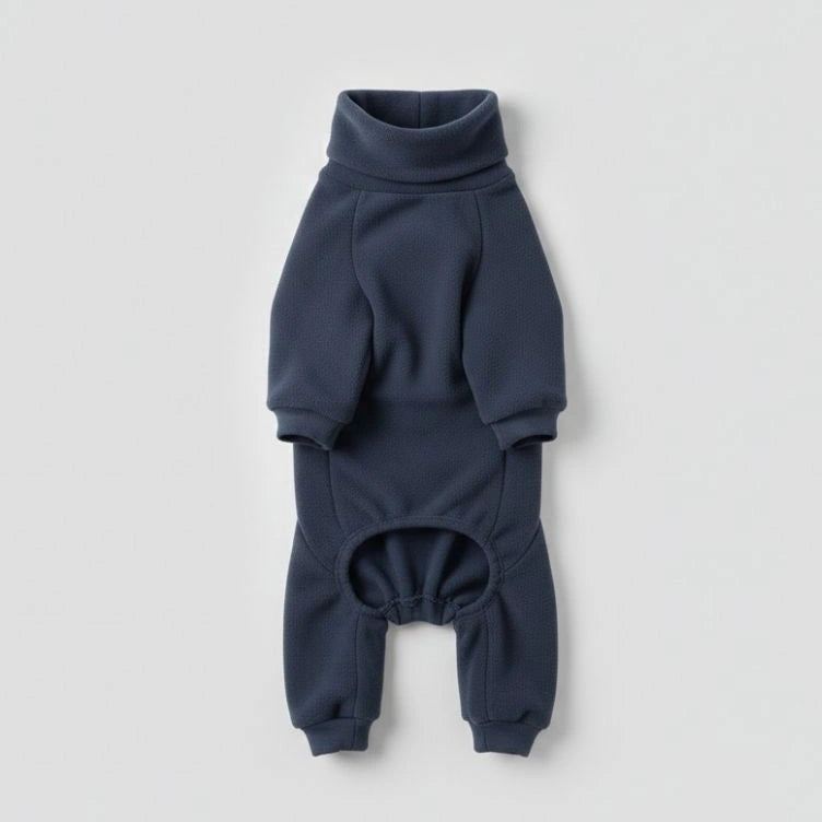 Cozy Fleece Dog Pajamas - Perfect Sleepwear for Large Dogs
