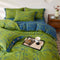 Double-Layer Cotton Yarn-Dyed Comfortable Stylish Bed Sheet Set