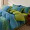 Double-Layer Cotton Yarn-Dyed Comfortable Stylish Bed Sheet Set