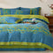 Double-Layer Cotton Yarn-Dyed Comfortable Stylish Bed Sheet Set