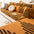 All-Season Soft & Stretchy Fishbone Striped Magic Couch Cover