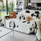 Dog & Cat Patterns Cozy Chenille Throw Couch Cover