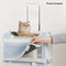 Double-Layer Spacious Multi-Cat Travel Rolling Pet Carrier Bag with Wheels