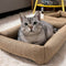 Cama de gato resistente a los rasguños de fibra de yute natural duradera