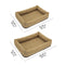 Cama de gato resistente a los rasguños de fibra de yute natural duradera