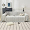 Elegante Herringbone Chenille Textured Throw Couch Tapa