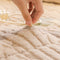 Cubierta de sofá de cama de algodón de algodón con textura elegante