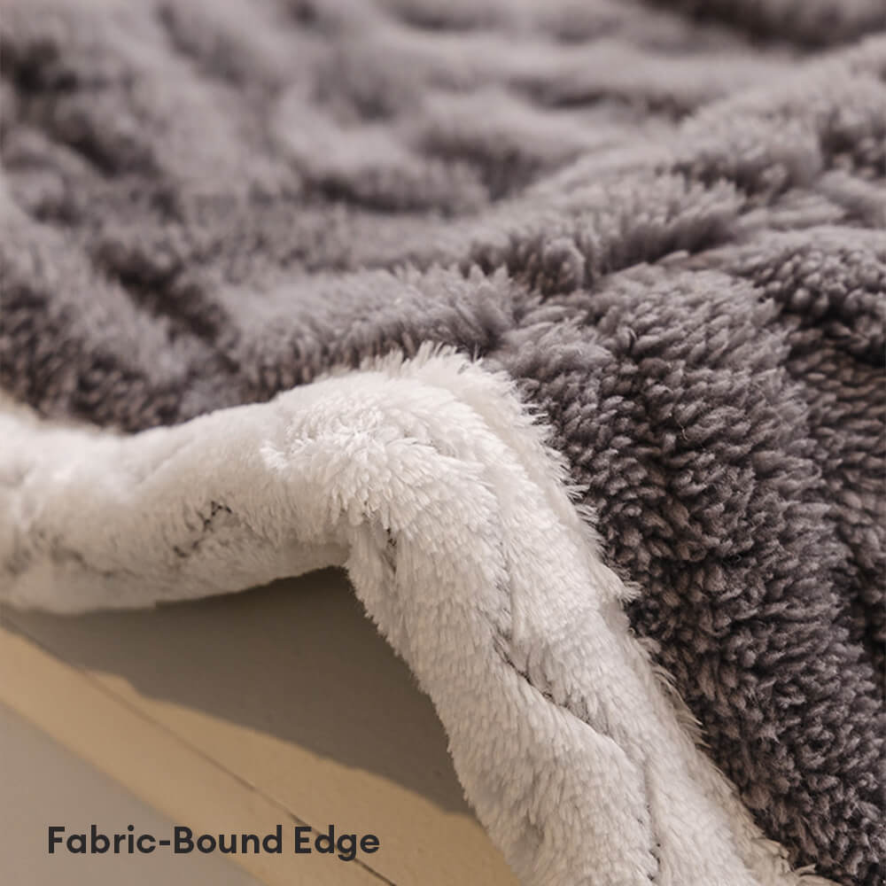 Cubierta de sofá de cama de algodón de algodón con textura elegante