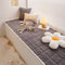 Cubierta de sofá de cama de algodón de algodón con textura elegante