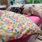 Floral Print Breathable Cotton Summer Bed Sheet Set