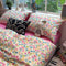 Floral Print Breathable Cotton Summer Bed Sheet Set