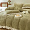 Juego de cama de alquiler de leche tallada de lujo