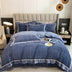 Velvet tierno y esponjoso juego de cama de lujo suave y cálido