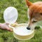 Portable Leak Proof Outdoor Folding Pet Water Bowl Dispenser