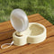 Portable Leak Proof Outdoor Folding Pet Water Bowl Dispenser