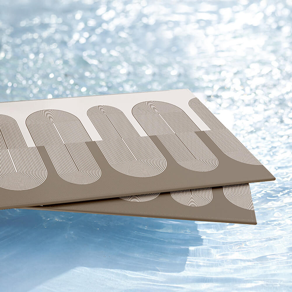 Breathable Geometric Ice Silk Non-Slip and Scratch-Resistant Couch Cover