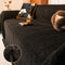 Chenille Starry Glitter Design with Fringe Trim Throw Couch Cover