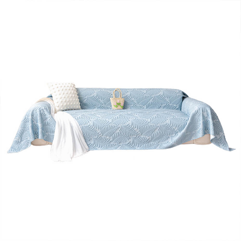 Cooling Breathable 3D Banana Leaf Throw Couch Cover