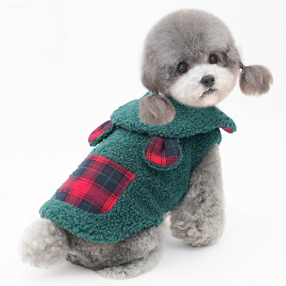 Chaleco para perros Sherpa Sherpa - acogedor, lindo y perfecto para el invierno