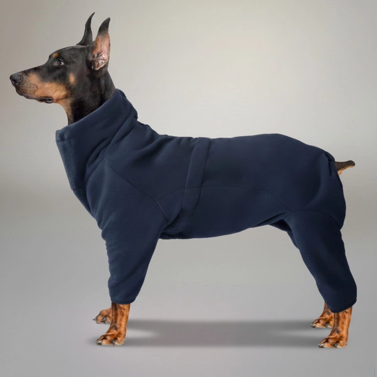 Costume en polaire pour chien – Chaleur confortable et complète pour tout le corps par temps froid
