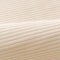 Cubierta de sofá de vellón de rayas verticales de crema moderna para todas las estaciones