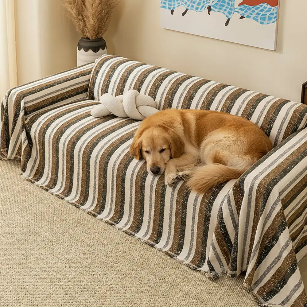 All-Season Breathable Chenille Scratch-Resistant Sofa Protector Couch Cover