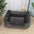 All-Season Cozy Durable Corduroy Dog Sofa Bed for Small & Medium Dogs