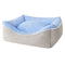 All-Season Cozy Washable Floral Cotton Dog & Cat Bed