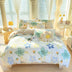 Breathable Cotton Double-Sided Colorful Bed Sheet Set