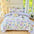 Breathable Cotton Double-Sided Colorful Bed Sheet Set