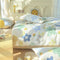 Breathable Cotton Double-Sided Colorful Bed Sheet Set