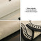 Chenile Fabric Sofa Protector Wavy Edge Non-Slip Couch Cover