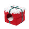 Weihnachtsgeschenkbox, warmes, halbgeschlossenes Höhlenbett für Hunde und Katzen
