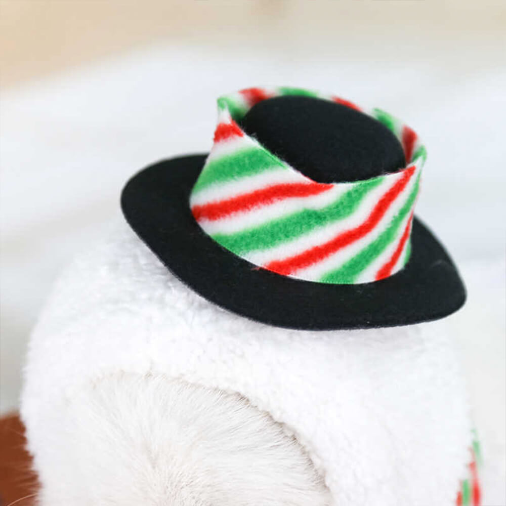 Traje de muñeco de nieve para caminar por Navidad