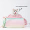 Colorful Fashion PU Leather Waterproof Portable Pet Carrier Bag