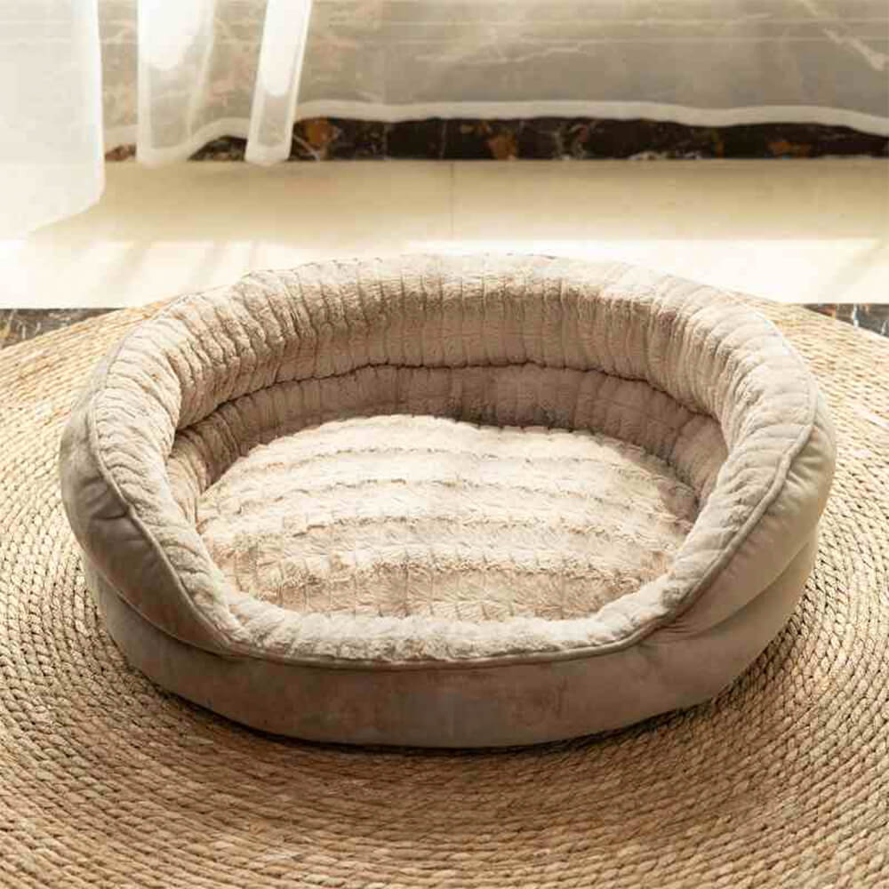 Lenforidad de comodidad redonda de soporte de apoyo para perros y gatos