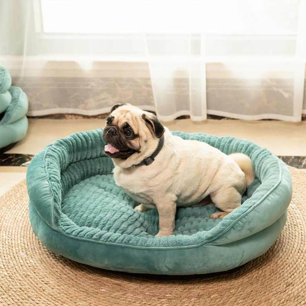 Lenforidad de comodidad redonda de soporte de apoyo para perros y gatos