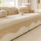 Cookie Comfortable Plush Skin-Friendly Non-Slip Couch Cover