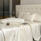 Cooling Ice Silk Quilt Skin-Friendly Breathable Bed Sheet Set with Blanket