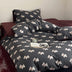 Cute Puppy Jacquard Knit Cotton Duvet Cover Bed Sheet Set