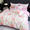 Elegant Oil Painting Style Floral Cotton Bed Sheet Set