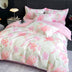 Elegant Oil Painting Style Floral Cotton Bed Sheet Set