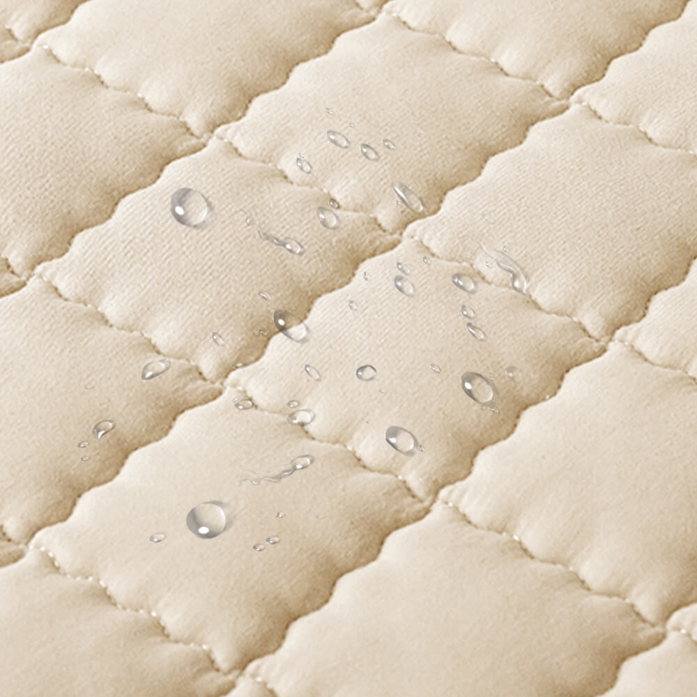 Cubierta de colchón de lámina ajustada impermeable y antibacteriano impermeable cuadrado