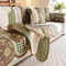 Floral Chic Sofa Decoration Protection Wave Edge Non-Slip Couch Cover