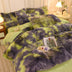 Moda de gradiente Long Fehip Set de cama tibia