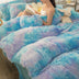 Moda de gradiente Long Fehip Set de cama tibia