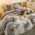 Moda de gradiente Long Fehip Set de cama tibia