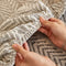 Herringbone Chenille Anti-Slip Magic Couch Couch